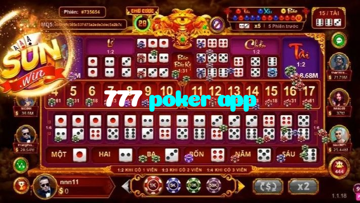 available types of 777 poker app bet including pre-match live express and system bets